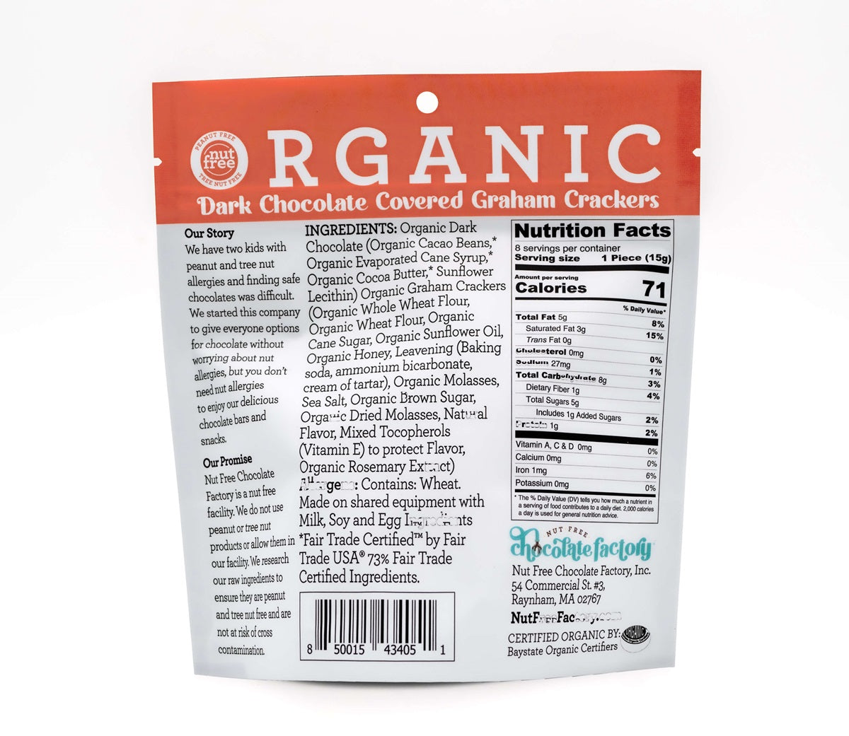 Organic Fair Trade Chocolate Grahams