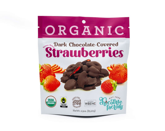 Organic Fair Trade Chocolate Strawberries
